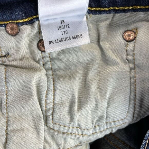 Polo Ralph Lauren‎ The Sullivan Slim Women's pants (18) whiskered straight leg - Picture 12 of 15